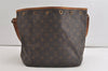 Authentic Louis Vuitton Monogram Petit Noe M42226 Shoulder Drawstring Bag 4761K