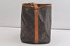 Authentic Louis Vuitton Monogram Petit Noe M42226 Shoulder Drawstring Bag 4761K