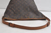 Authentic Louis Vuitton Monogram Petit Noe M42226 Shoulder Drawstring Bag 4761K