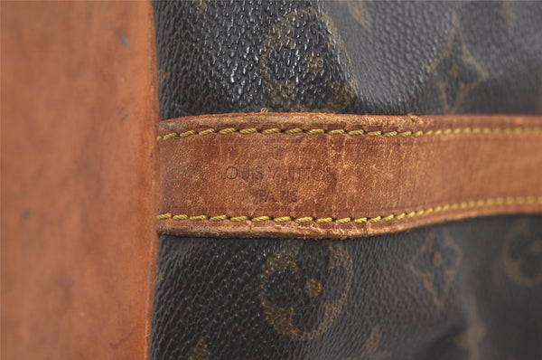 Authentic Louis Vuitton Monogram Petit Noe M42226 Shoulder Drawstring Bag 4761K