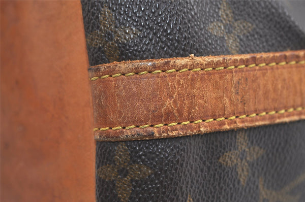 Authentic Louis Vuitton Monogram Petit Noe M42226 Shoulder Drawstring Bag 4761K