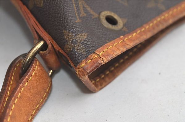 Authentic Louis Vuitton Monogram Petit Noe M42226 Shoulder Drawstring Bag 4761K