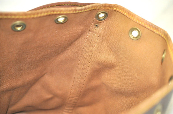 Authentic Louis Vuitton Monogram Petit Noe M42226 Shoulder Drawstring Bag 4761K