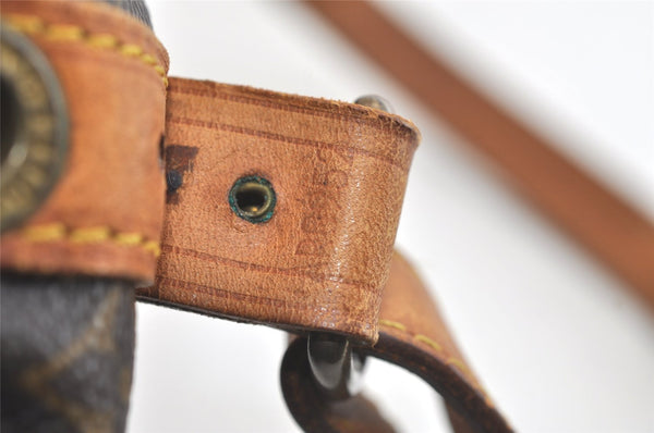 Authentic Louis Vuitton Monogram Petit Noe M42226 Shoulder Drawstring Bag 4761K