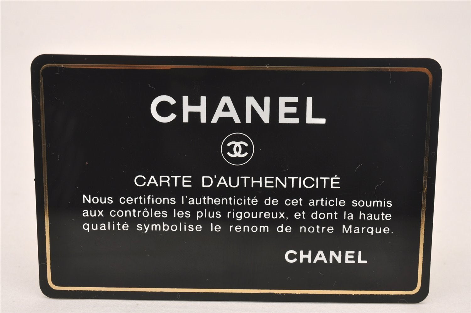 Authentic CHANEL Caviar Skin CC Logo Bifold Long Wallet Purse Black 4762J