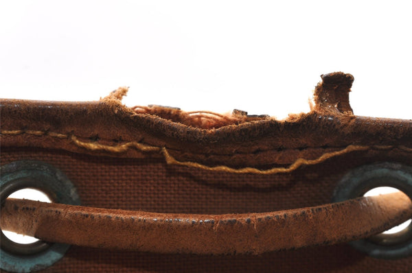 Authentic Louis Vuitton Monogram Petit Noe Drawstring Bag Old Model LV 4763I