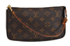 Authentic Louis Vuitton Monogram Pochette Accessoires Pouch M51980 LV 4763J