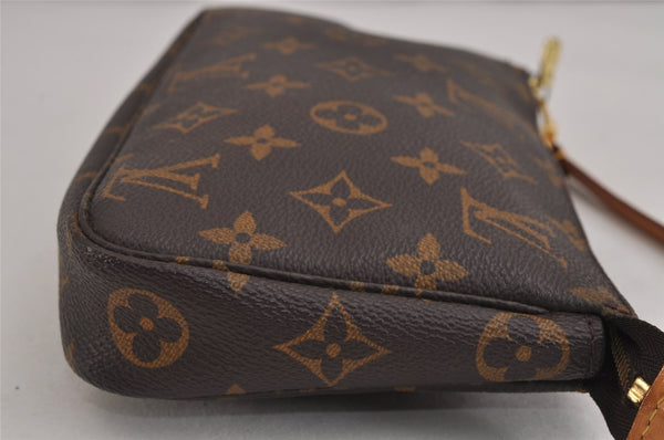 Authentic Louis Vuitton Monogram Pochette Accessoires Pouch M51980 LV 4763J