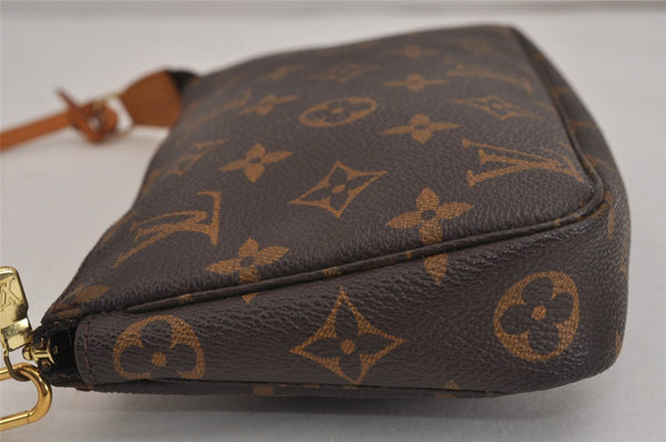 Authentic Louis Vuitton Monogram Pochette Accessoires Pouch M51980 LV 4763J