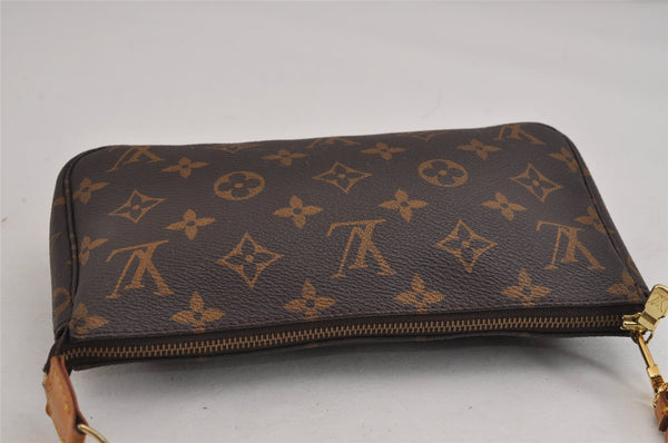 Authentic Louis Vuitton Monogram Pochette Accessoires Pouch M51980 LV 4763J
