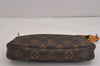 Authentic Louis Vuitton Monogram Pochette Accessoires Pouch M51980 LV 4763J
