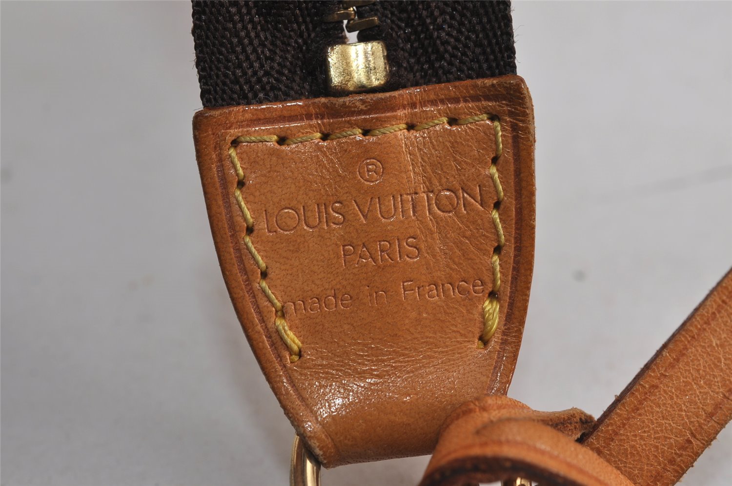 Authentic Louis Vuitton Monogram Pochette Accessoires Pouch M51980 LV 4763J