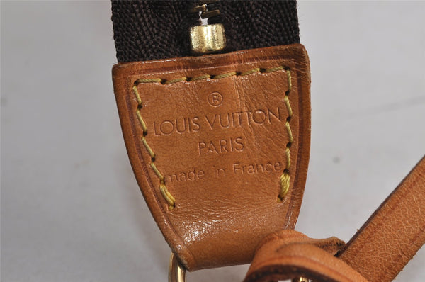 Authentic Louis Vuitton Monogram Pochette Accessoires Pouch M51980 LV 4763J