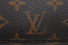 Authentic Louis Vuitton Monogram Pochette Accessoires Pouch M51980 LV 4763J