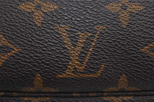 Authentic Louis Vuitton Monogram Pochette Accessoires Pouch M51980 LV 4763J