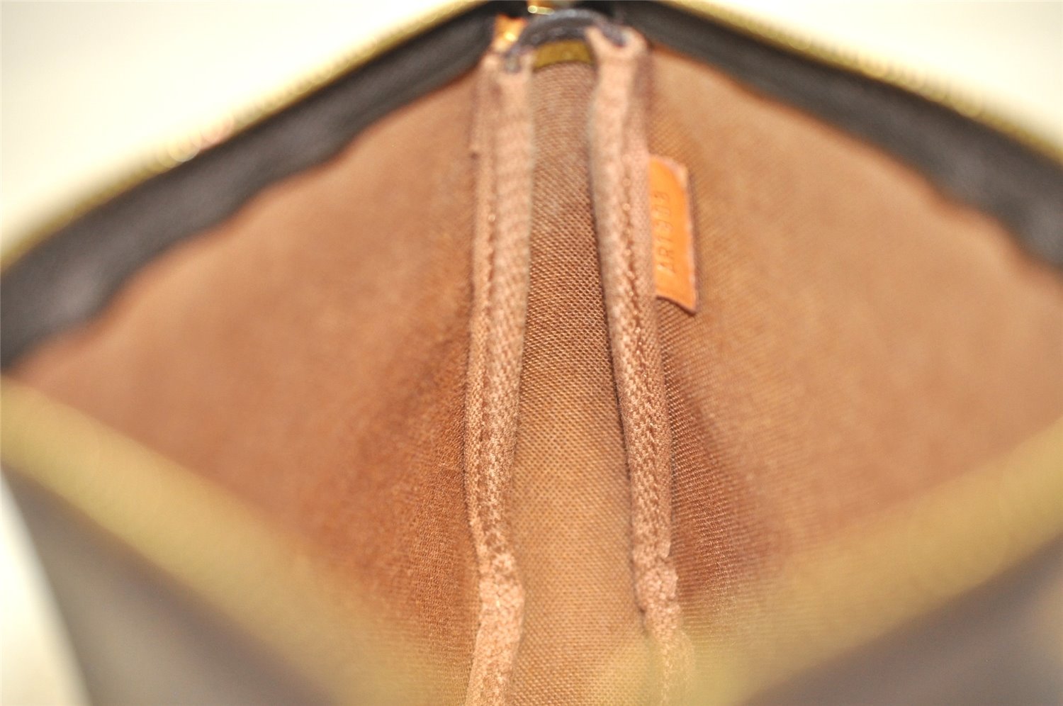 Authentic Louis Vuitton Monogram Pochette Accessoires Pouch M51980 LV 4763J