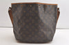 Authentic Louis Vuitton Monogram Petit Noe M42226 Shoulder Drawstring Bag 4763K
