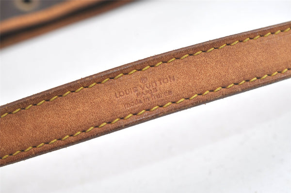 Authentic Louis Vuitton Monogram Petit Noe M42226 Shoulder Drawstring Bag 4763K