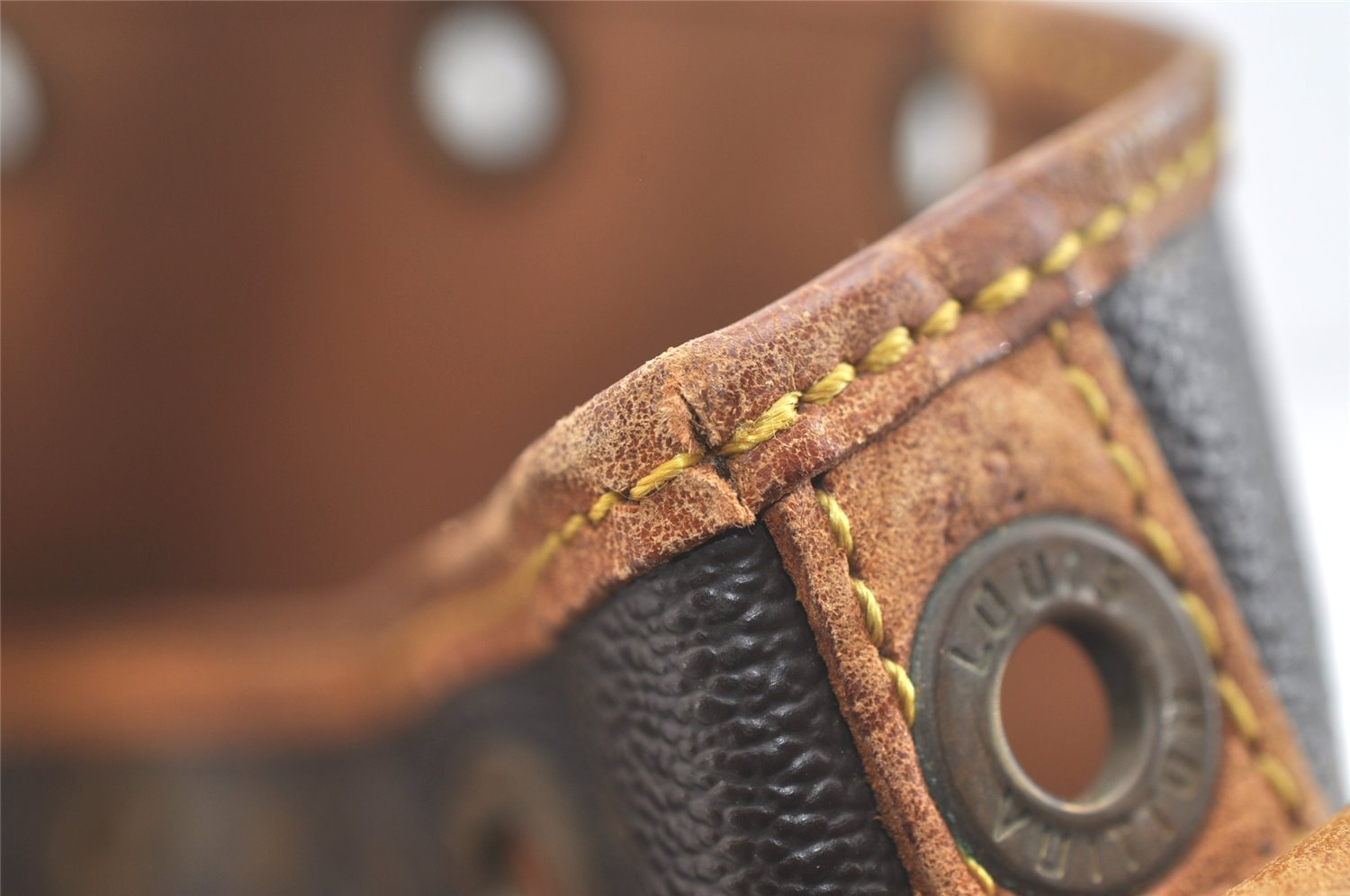 Authentic Louis Vuitton Monogram Petit Noe M42226 Shoulder Drawstring Bag 4763K