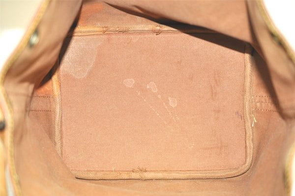 Authentic Louis Vuitton Monogram Petit Noe M42226 Shoulder Drawstring Bag 4763K