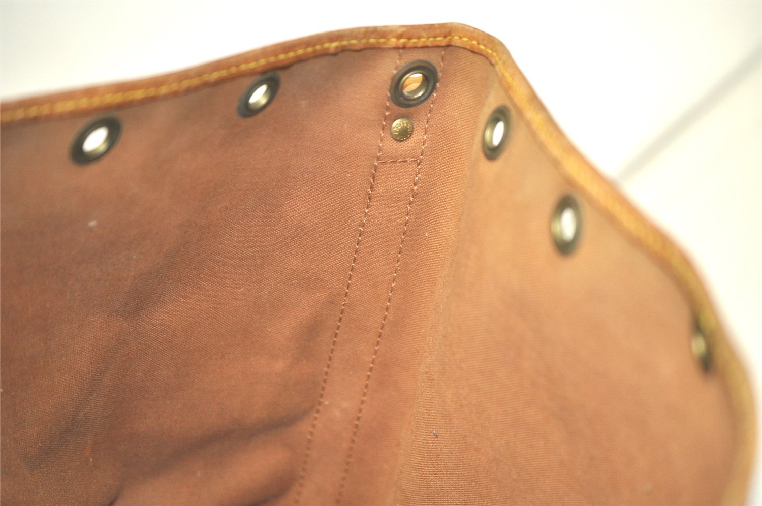 Authentic Louis Vuitton Monogram Petit Noe M42226 Shoulder Drawstring Bag 4763K