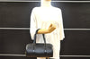 Authentic Louis Vuitton Epi Soufflot Black Hand Bag M52222 LV 4764I