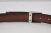 Authentic Louis Vuitton Damier Ceinture Carre Belt 100cm 39.4" M6803 LV 4764J