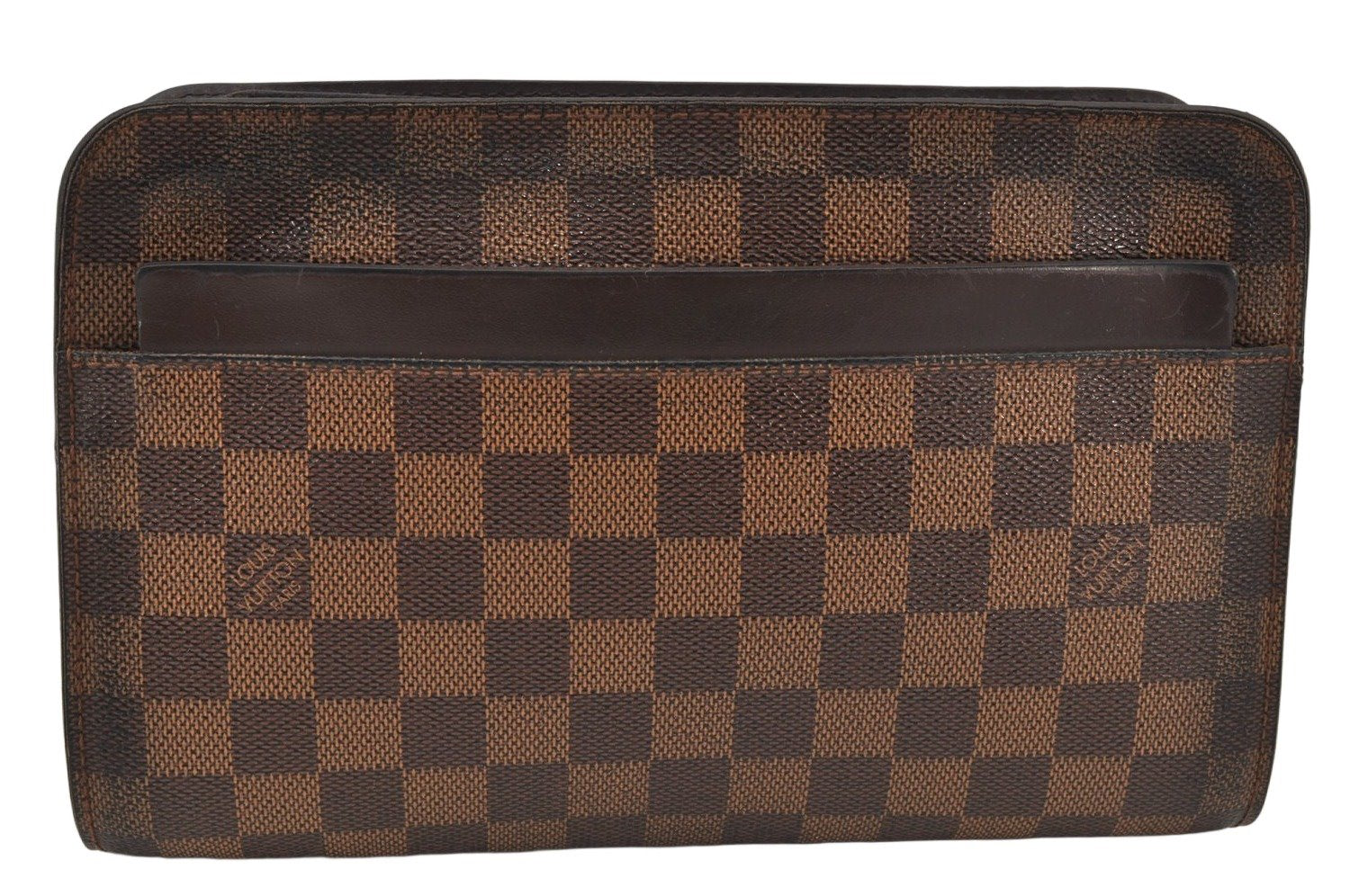 Authentic Louis Vuitton Damier Saint Louis Clutch Hand Bag Purse N51993 LV 4764K