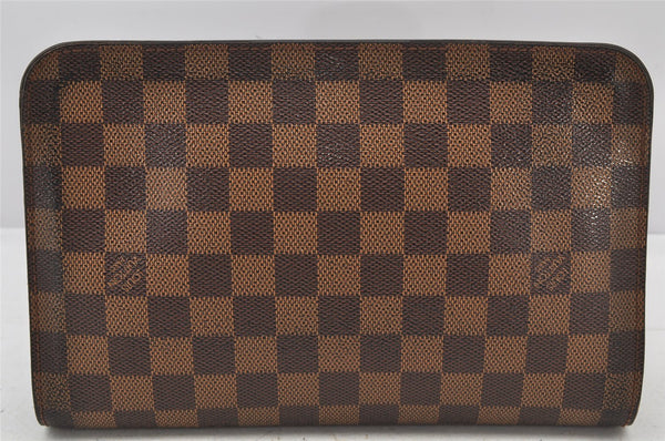 Authentic Louis Vuitton Damier Saint Louis Clutch Hand Bag Purse N51993 LV 4764K