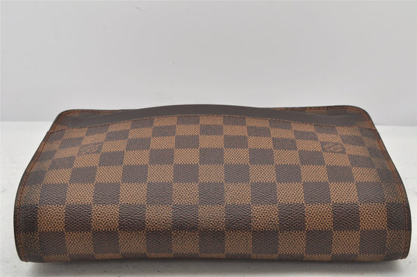 Authentic Louis Vuitton Damier Saint Louis Clutch Hand Bag Purse N51993 LV 4764K