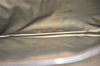 Authentic GUCCI Web Sherry Line Clutch Hand Bag GG PVC Leather Brown Junk 4765I