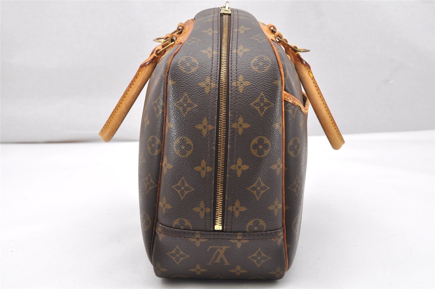 Authentic Louis Vuitton Monogram Deauville Hand Bag M47270 LV 4765K