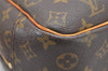Authentic Louis Vuitton Monogram Deauville Hand Bag M47270 LV 4765K