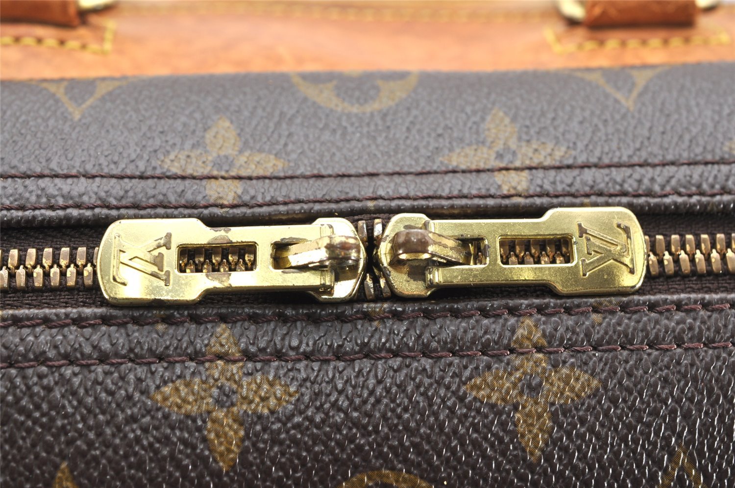 Authentic Louis Vuitton Monogram Deauville Hand Bag M47270 LV 4765K