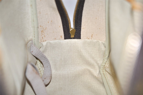 Authentic Louis Vuitton Monogram Deauville Hand Bag M47270 LV 4765K