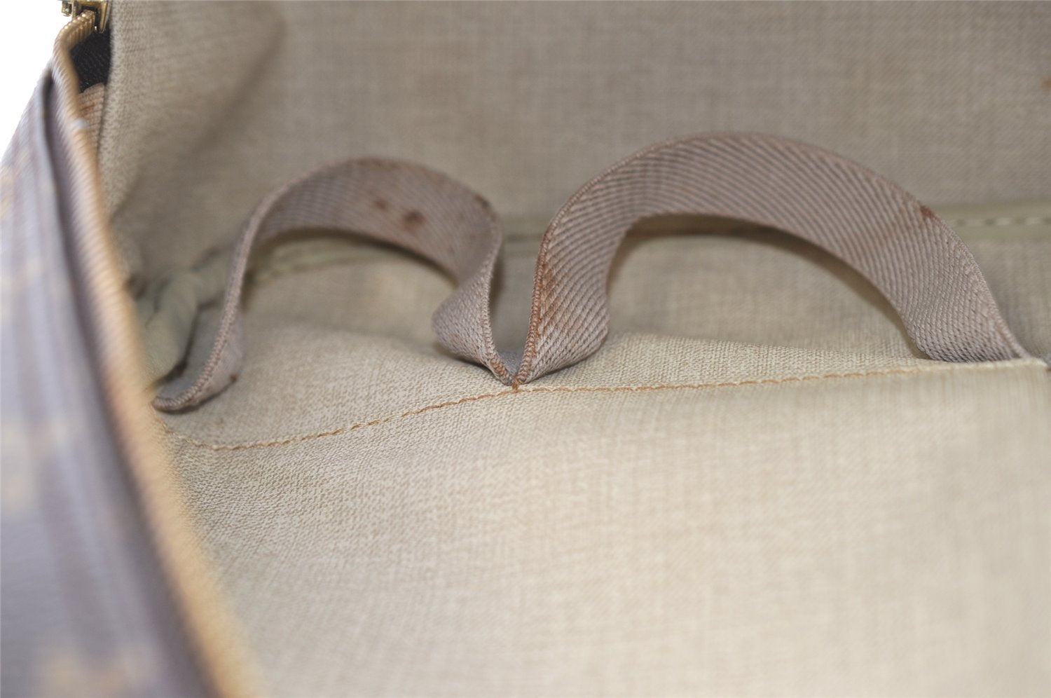 Authentic Louis Vuitton Monogram Deauville Hand Bag M47270 LV 4765K