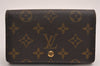Auth Louis Vuitton Monogram Porte Monnaie Billets Tresor Wallet M61730 LV 4766J