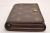 Auth Louis Vuitton Monogram Porte Monnaie Billets Tresor Wallet M61730 LV 4766J