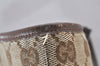 Authentic GUCCI Shoulder Tote Bag GG Canvas Leather 0021098 Brown Junk 4767I