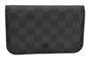 Auth Louis Vuitton Damier Graphite Ceinture Pochette Homme Waist Bag Junk 4767J