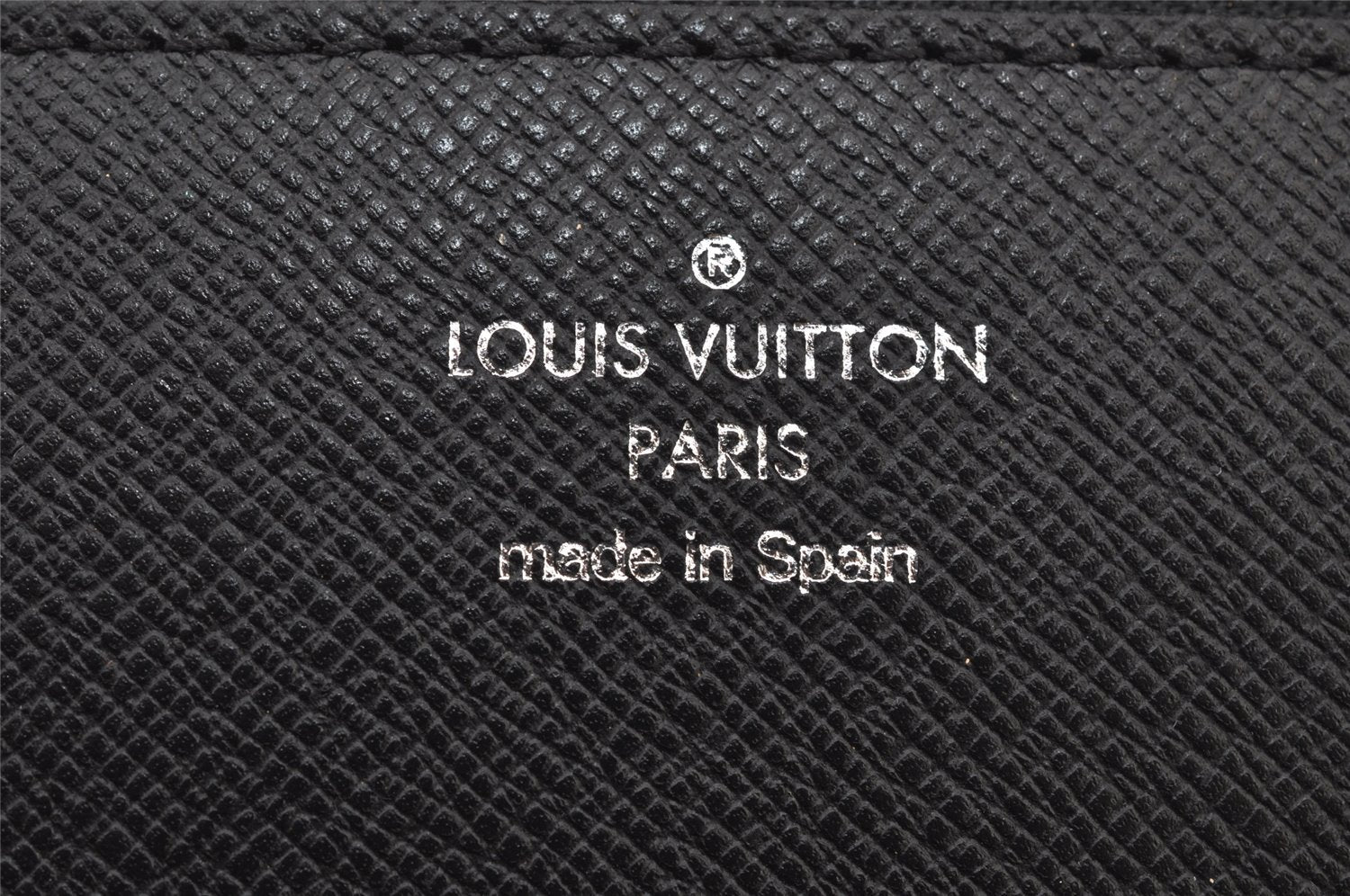 Auth Louis Vuitton Damier Graphite Ceinture Pochette Homme Waist Bag Junk 4767J