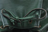 Authentic Louis Vuitton Epi Noe Shoulder Drawstring Bag Green M44004 LV 4768I