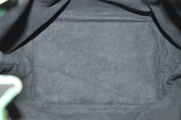 Authentic Louis Vuitton Epi Noe Shoulder Drawstring Bag Green M44004 LV 4768I