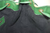 Authentic Louis Vuitton Epi Noe Shoulder Drawstring Bag Green M44004 LV 4768I