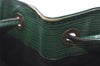 Authentic Louis Vuitton Epi Noe Shoulder Drawstring Bag Green M44004 LV 4768I