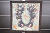 Authentic HERMES Carre 90 Scarf "EQUATEUR " Silk Dark Brown 4769I