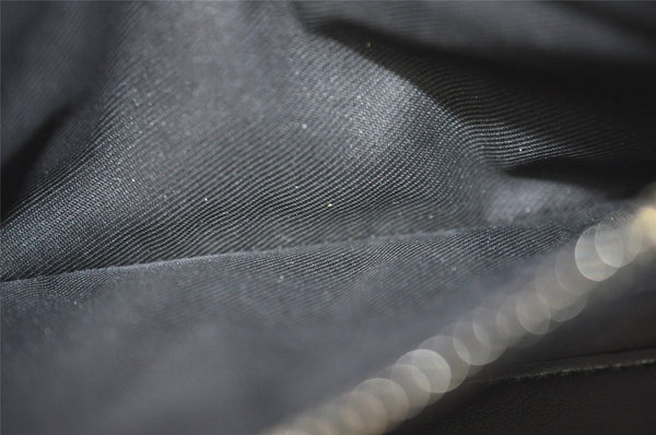 Authentic COACH x Disney Round Zip Medium Long Wallet Leather Black 4770J
