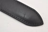 Auth Louis Vuitton Mahina Ceinture Perfo Belt 90cm 35.4" Black M6931 LV 4770K