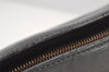 Auth Louis Vuitton Epi Saint Jacques Shopping Shoulder Bag Black M52262 LV 4772I