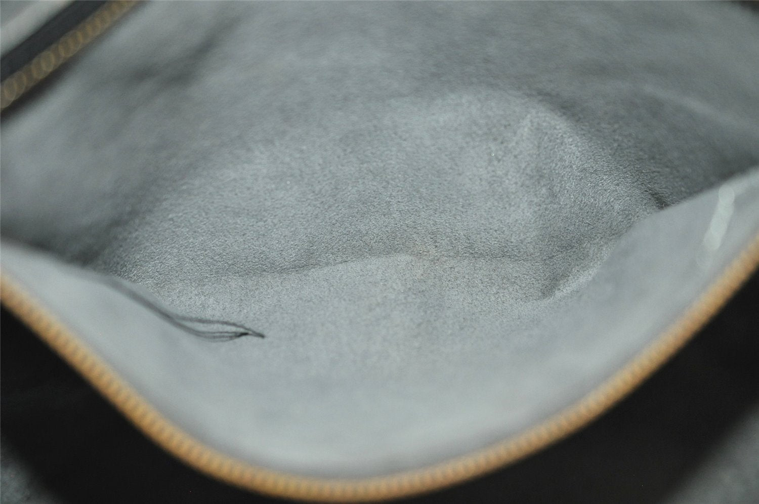 Auth Louis Vuitton Epi Saint Jacques Shopping Shoulder Bag Black M52262 LV 4772I